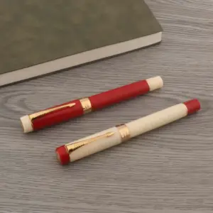 Luxury Acrylic Fountain Pen with Gold Accents 11 H4a0d6f518ce442e5b30b1586c9b60167m