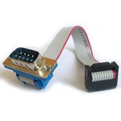 Colorful RS232 Extension Cable 30cm with DB9 & FC-10P 2 Colorful RS232 Extension Cable 30cm with DB9 & FC-10P - Image 2