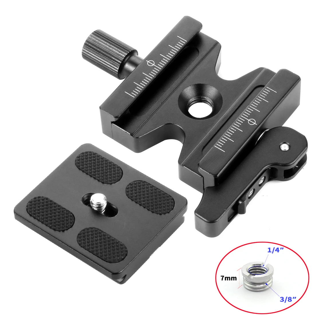 Premium CNC Aluminum Quick Release Clamp for Photography 6 Premium CNC Aluminum Quick Release Clamp for Photography - Image 6