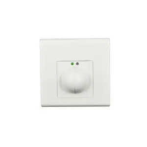 White Microwave Radar Sensor Switch for Home