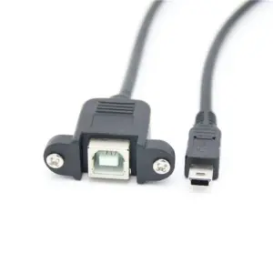 USB B Male to Female Extension Cable 50cm 11 H5cb372f6435c4dd795cdac3e3431ed774