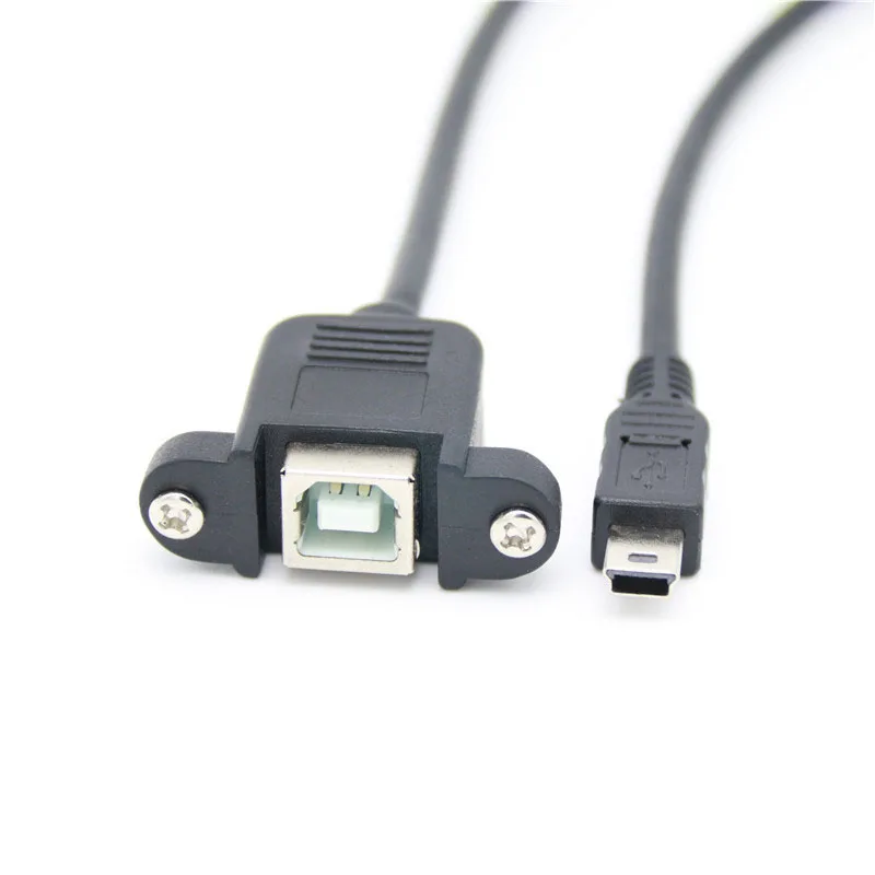 USB B Male to Female Extension Cable 50cm 4 USB B Male to Female Extension Cable 50cm - Image 4