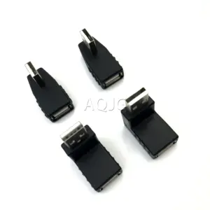 90-Degree USB 2.0 A Male to Female Adapter 11 H615c14d89915449d84811cc80bc63c50g