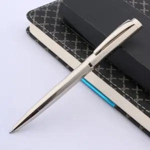 Luxury Gray Ballpoint Pen with 0.5mm Tip 15 H6d0aadd594554bb7a7d1434f917f776f9