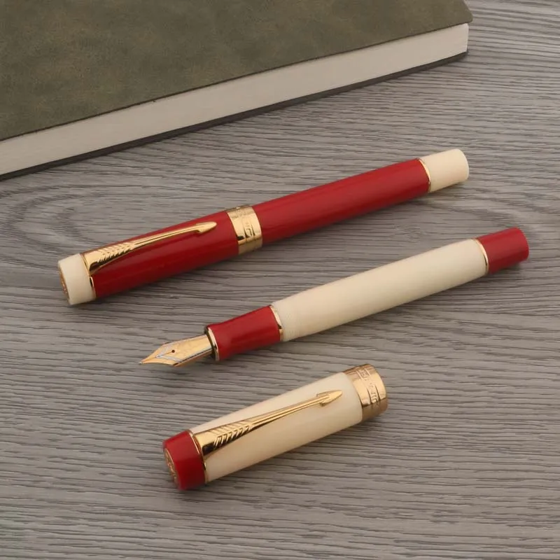 Luxury Acrylic Fountain Pen with Gold Accents 3 Luxury Acrylic Fountain Pen with Gold Accents - Image 3