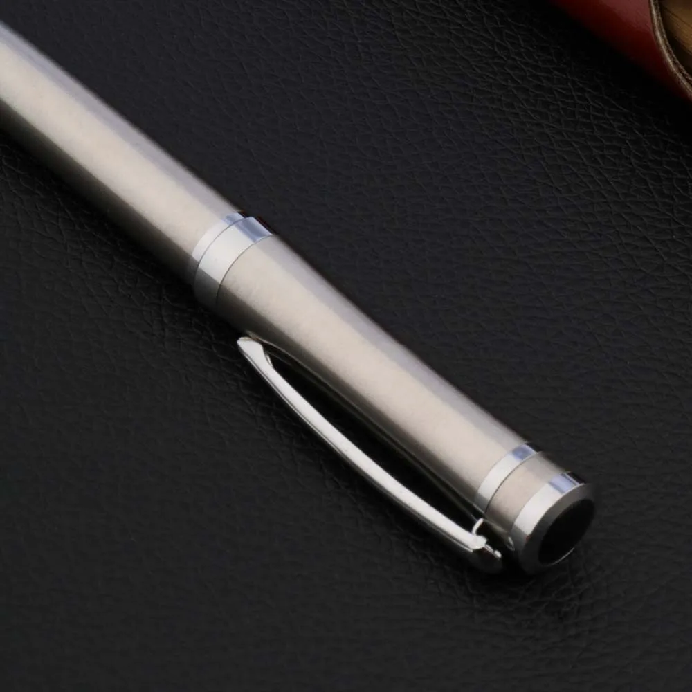 Stainless Steel Fountain Pen with 0.5mm Nib 6 Stainless Steel Fountain Pen with 0.5mm Nib - Image 6
