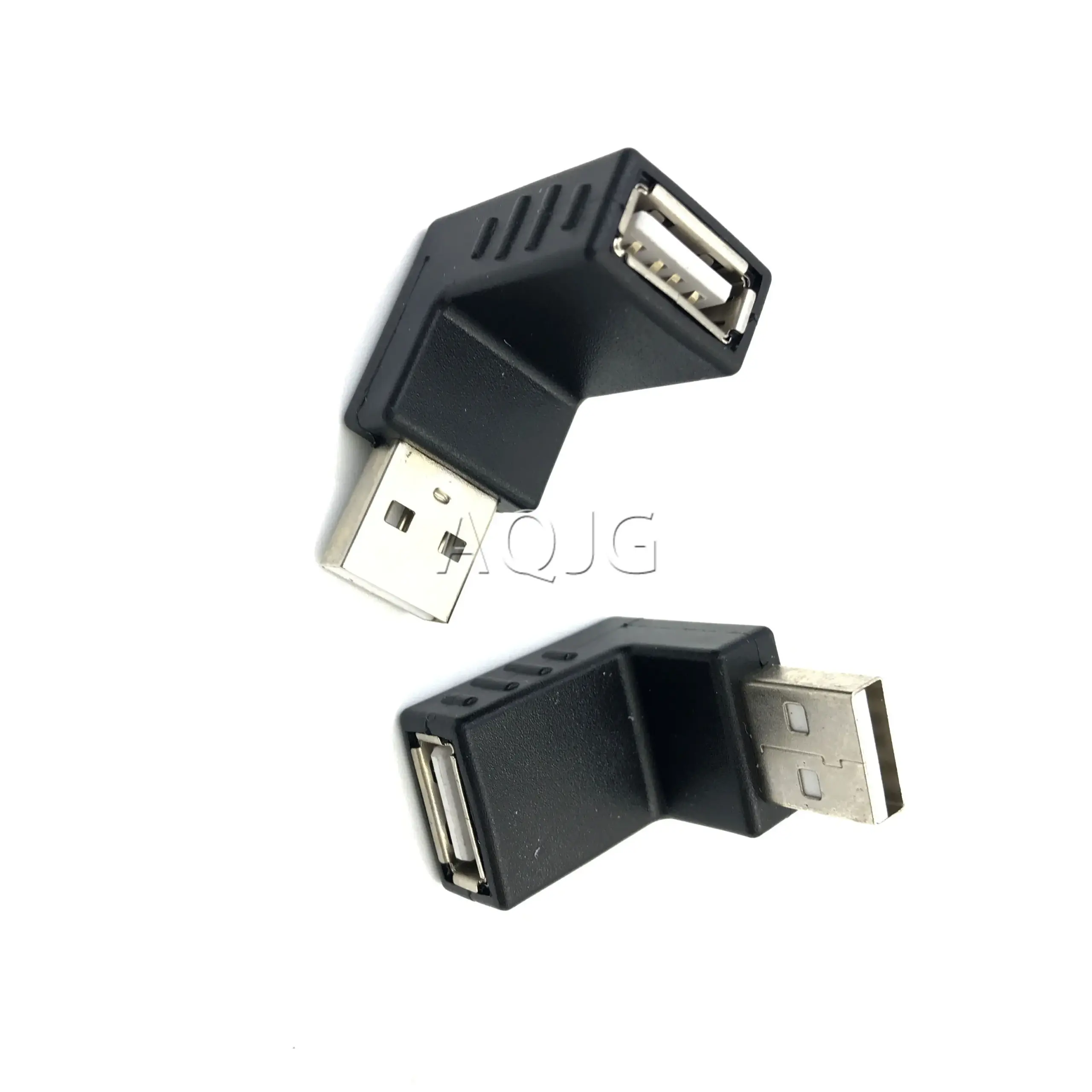 90-Degree USB 2.0 A Male to Female Adapter 2 90-Degree USB 2.0 A Male to Female Adapter - Image 2