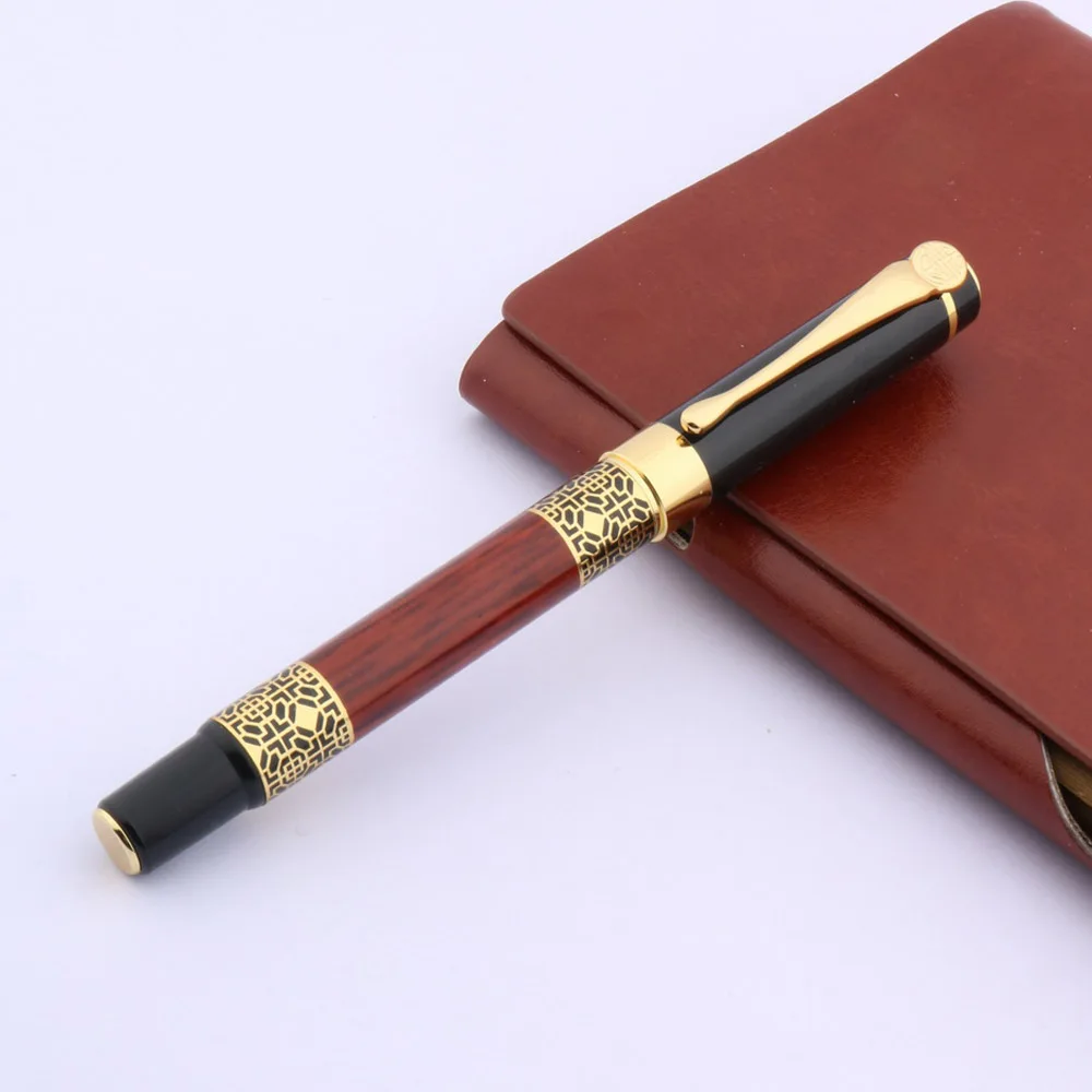 Luxury Black and Gold Rollerball Pen 5 Luxury Black and Gold Rollerball Pen - Image 5