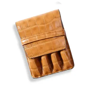 Leather Pen Case for 4 Pens by MONTE MOUNT 14 H990119a524e840488e3a582f0895ed12A