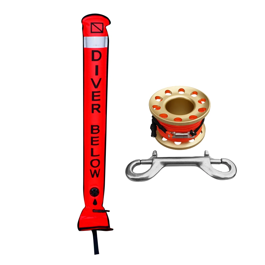 Red Surface Marker Buoy with 15m Reel 10 Red Surface Marker Buoy with 15m Reel - Image 10