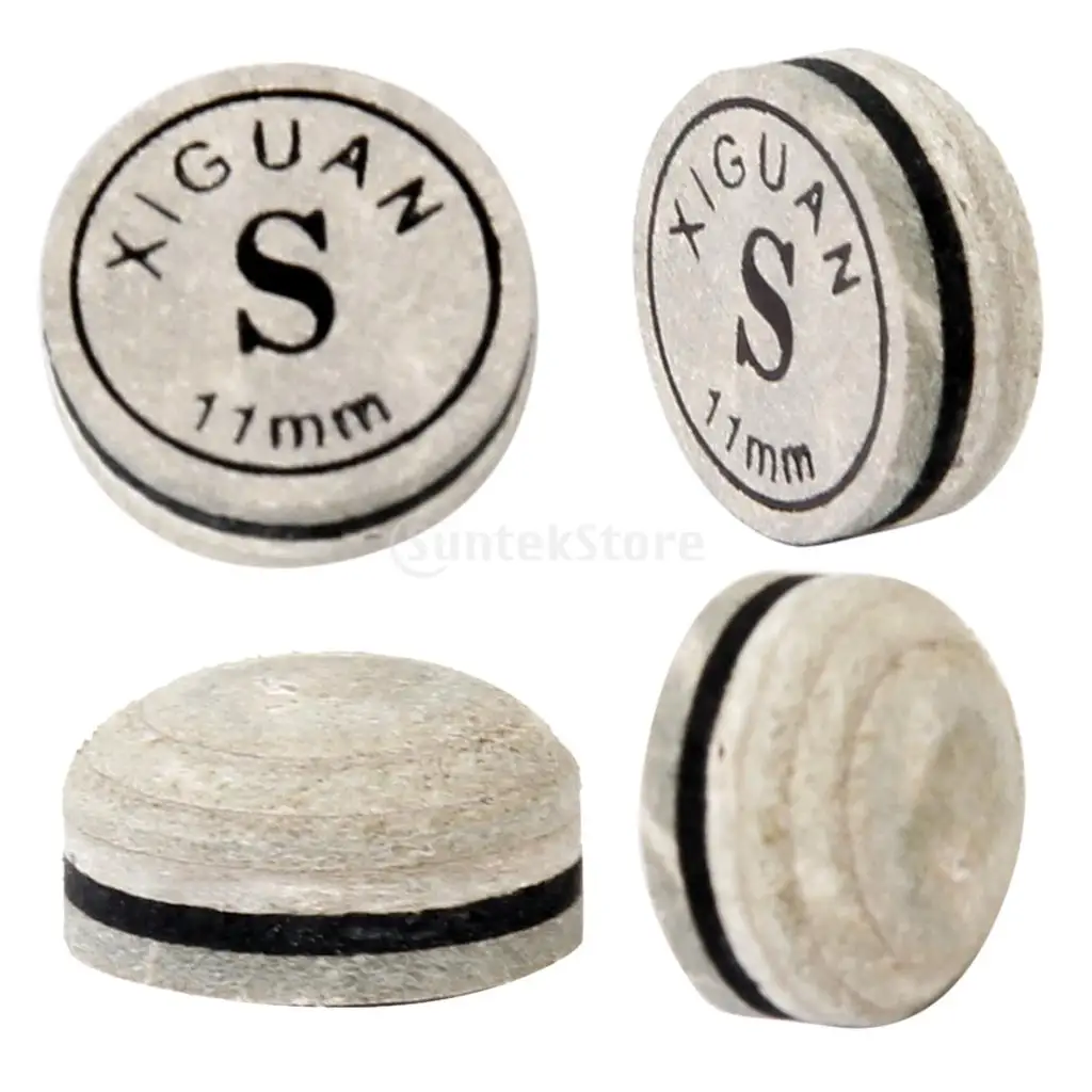S-Hard Snooker Cue Tip, 11mm, Artificial Leather 6 S-Hard Snooker Cue Tip, 11mm, Artificial Leather - Image 6