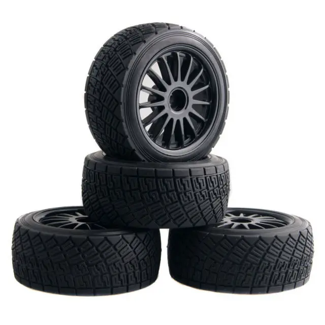 Bright Green RC Off-Road Rim and Tire Set 6 Bright Green RC Off-Road Rim and Tire Set - Image 6