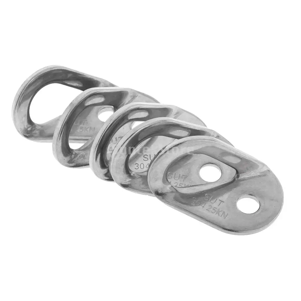 Stainless Steel Climbing Anchor Bolt Hangers Set 2 Stainless Steel Climbing Anchor Bolt Hangers Set - Image 2