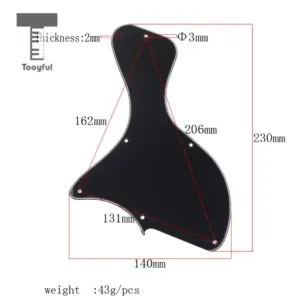 Black Pickguard for Electric Guitars 9 HTB1QLHshRHH8KJjy0Fbq6AqlpXaB