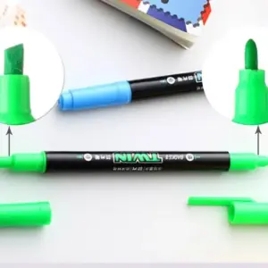 Double-Ended Water-Based Highlighter in Six Colors 8 HTB1QWtDglUSMeJjy1zkq6yWmpXaY