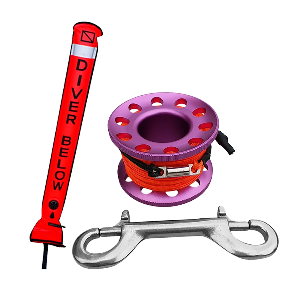 Red Surface Marker Buoy with 15m Reel 9 Red Surface Marker Buoy with 15m Reel - Image 9