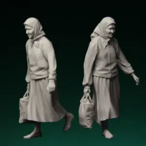 WW2 Russian Refugee 1/35 Resin Figure Kit 6 HTB1cwjjw2ImBKNjSZFlq6A43FXaH