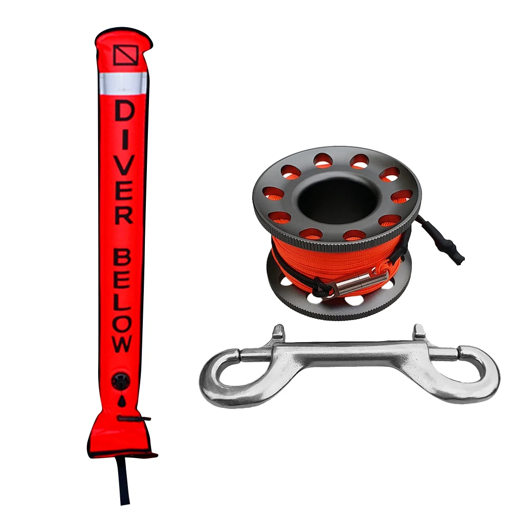 Red Surface Marker Buoy with 15m Reel 7 Red Surface Marker Buoy with 15m Reel - Image 7