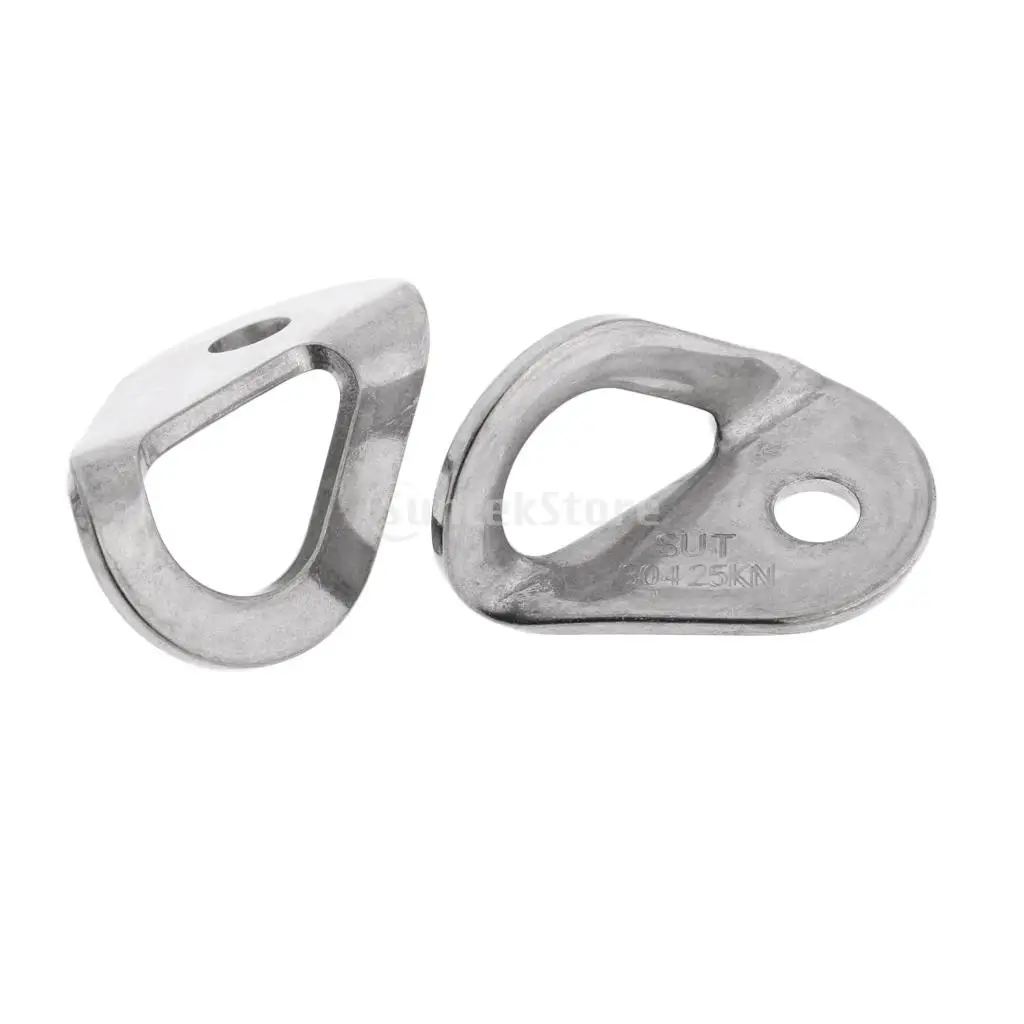 Stainless Steel Climbing Anchor Bolt Hangers Set 3 Stainless Steel Climbing Anchor Bolt Hangers Set - Image 3
