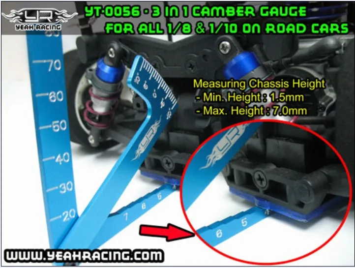 RC Camber Gauge for 1/10 Scale Cars 3 RC Camber Gauge for 1/10 Scale Cars - Image 3