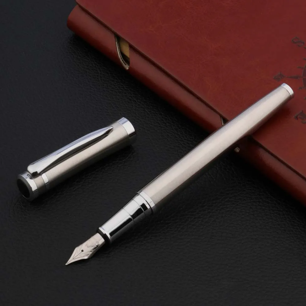 Stainless Steel Fountain Pen with 0.5mm Nib 3 Stainless Steel Fountain Pen with 0.5mm Nib - Image 3