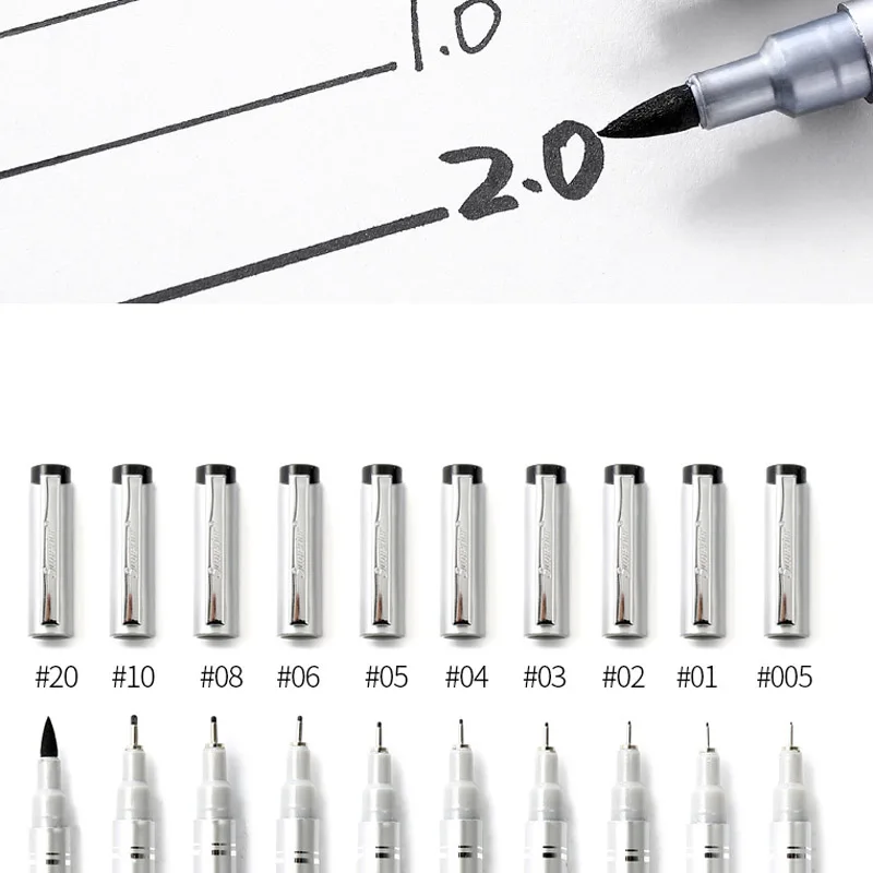 Professional Waterproof Sketch and Comic Needle Pen 2 Professional Waterproof Sketch and Comic Needle Pen - Image 2