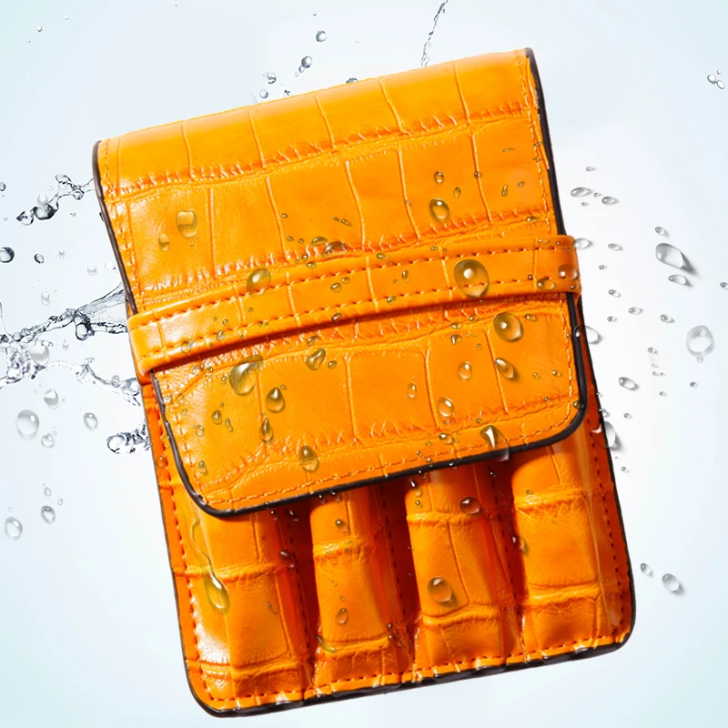 Leather Pen Case for 4 Pens by MONTE MOUNT 3 Leather Pen Case for 4 Pens by MONTE MOUNT - Image 3