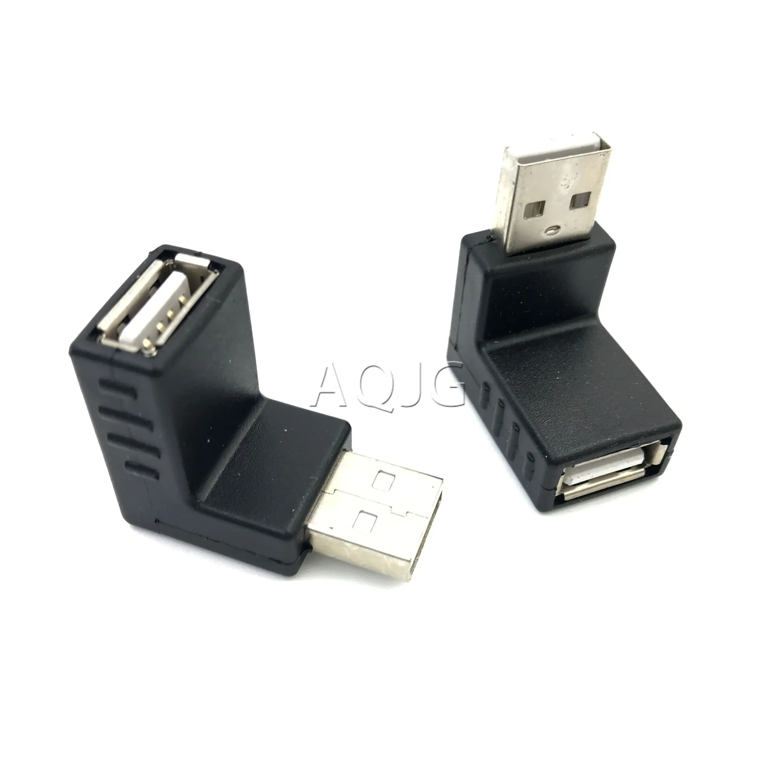 90-Degree USB 2.0 A Male to Female Adapter 3 90-Degree USB 2.0 A Male to Female Adapter - Image 3