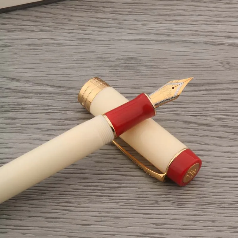 Luxury Acrylic Fountain Pen with Gold Accents 5 Luxury Acrylic Fountain Pen with Gold Accents - Image 5