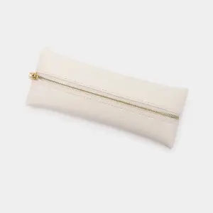 Elegant Light Gray PU Pencil Case for 16 Pens 17 Hb4a5029a45754ec6825a9f61520993ef3