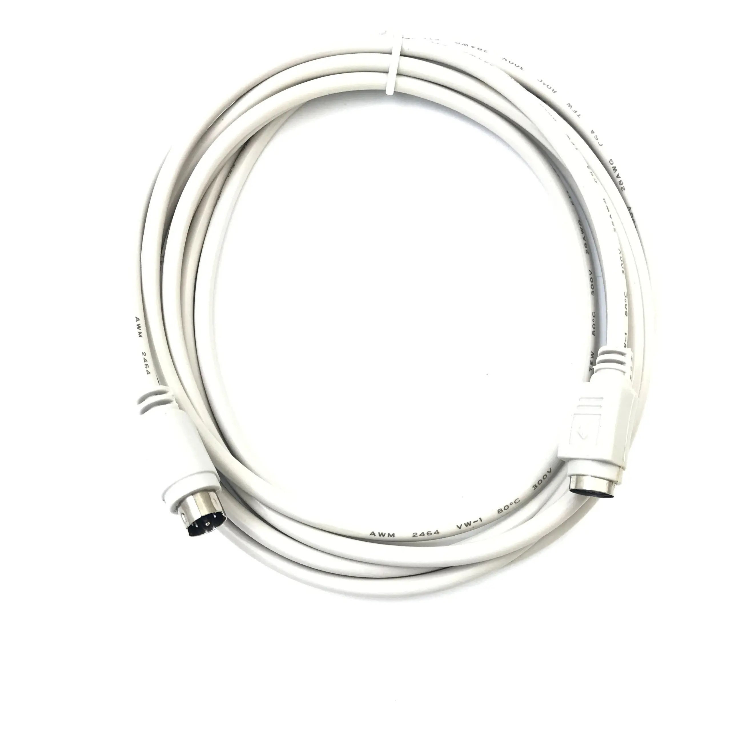 White PS/2 Keyboard Extension Cable 130cm & 250cm 5 White PS/2 Keyboard Extension Cable 130cm & 250cm - Image 5