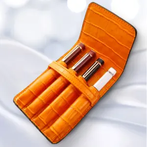 Leather Pen Case for 4 Pens by MONTE MOUNT 12 Hba6316d4ee0b4813b543126c7594eea0i