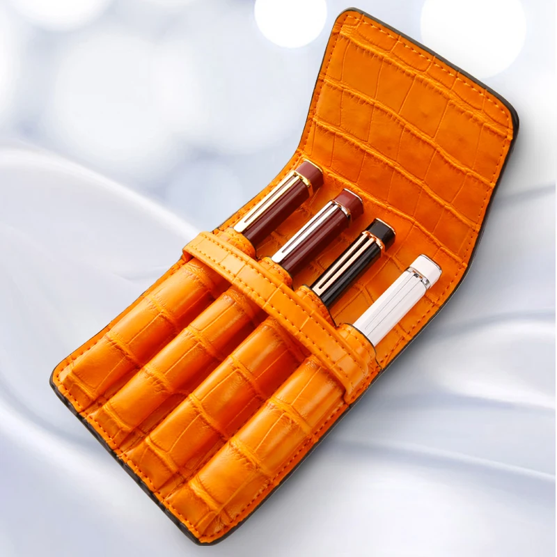 Leather Pen Case for 4 Pens by MONTE MOUNT 4 Leather Pen Case for 4 Pens by MONTE MOUNT - Image 4