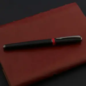 Sleek Black Metal Fountain Pen with 0.5mm Nib 10 He0088fcdeadc4921aed33e00e9eb3e67j