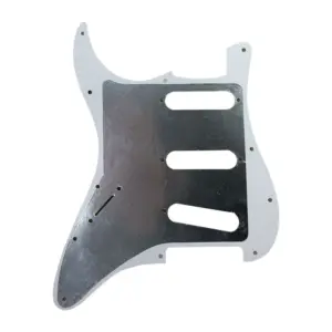 Strat Guitar Pickguard 3-Ply PVC 24.6x23.7mm 14 Hea9118ff49b14428b0720844fb842854i