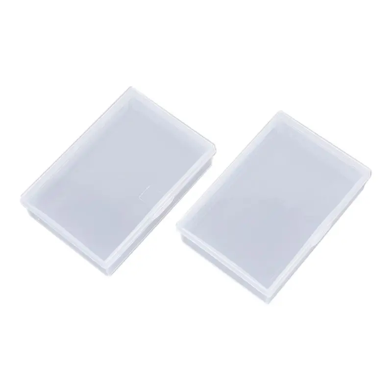 Clear Plastic Storage Box for Playing Cards Set 3 Clear Plastic Storage Box for Playing Cards Set - Image 3