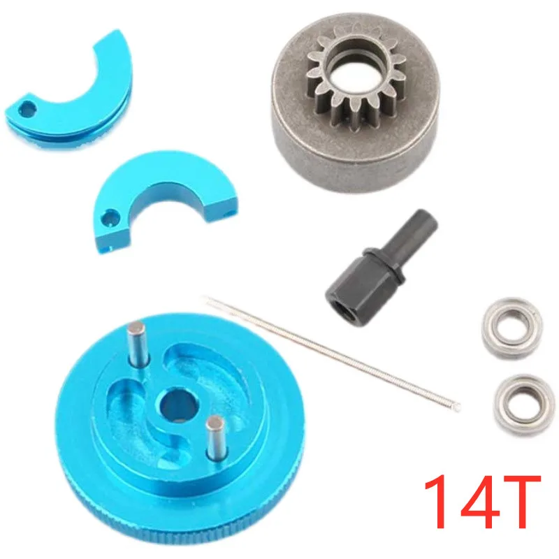 1/10 RC Flywheel Clutch Shoe Set in Blue 2 1/10 RC Flywheel Clutch Shoe Set in Blue - Image 2