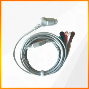 12-Pin ECG Lead Cable for Philips & Goldway Monitors