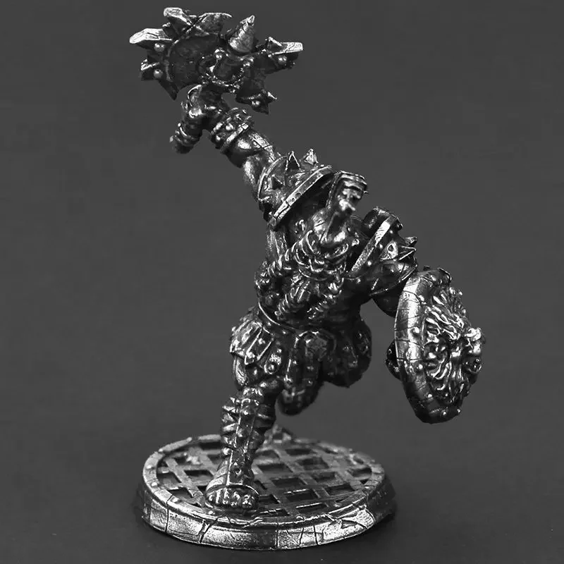 Vintage Copper Spartan Dwarf Figurine for Collectors 3 Vintage Copper Spartan Dwarf Figurine for Collectors - Image 3