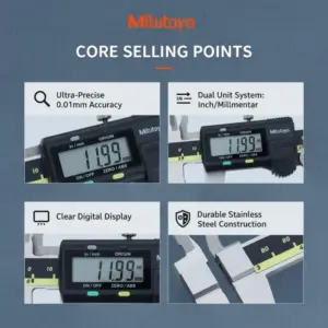 Mitutoyo Digital Caliper 500-193-30 0-300mm 13 S011f51eb135347ddae4a789a78b94b81o 1