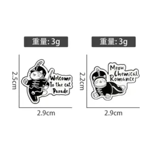 Vintage Cartoon-Cat Patch in Light Green or Grey 9 S0163d7c65c6d4a22b9f00772d6841d1as