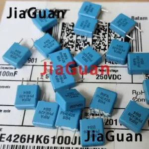 20-Pack EVOX RIFA PHE 426 0.1μF 250V Capacitors