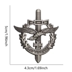 Vintage European Military Eagle Brooch 11 S01cb96632bee483a8146dc8a12dd603ae