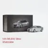 Silver Alloy 1/64 Scale A8L (D4) Model Car