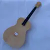 DIY Custom 6 Strings Dobro Resonator Guitar Quilted Maple Top Back&Sides without Hardwares in Stock Discount Free Shipping