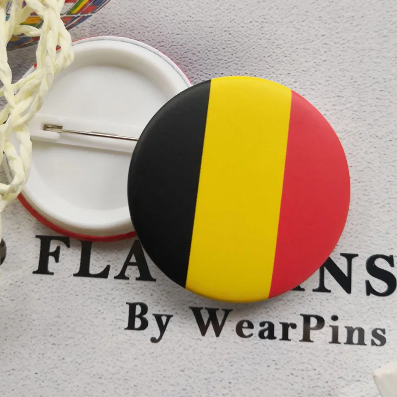 Global Flag Brooches Set with Glossy Finish 7 Global Flag Brooches Set with Glossy Finish - Image 7