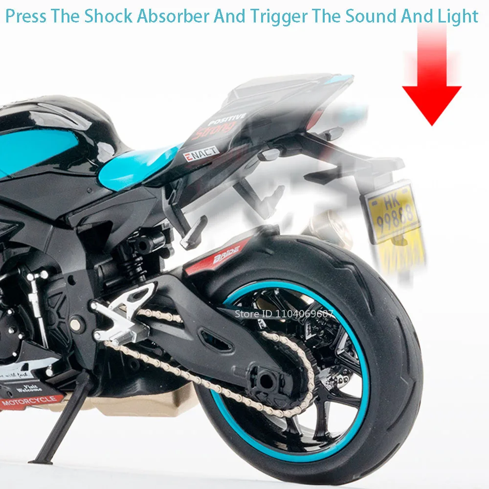 High-Detail Yamaha R1M Motorcycle Model 4 High-Detail Yamaha R1M Motorcycle Model - Image 4