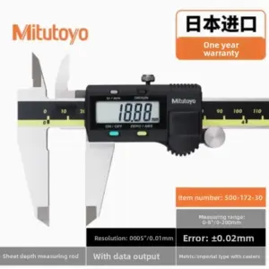 Mitutoyo Digital Caliper 500-196-30 0-200mm 15 S03ce79db5f2f4126b1ce2b7beb53861cN