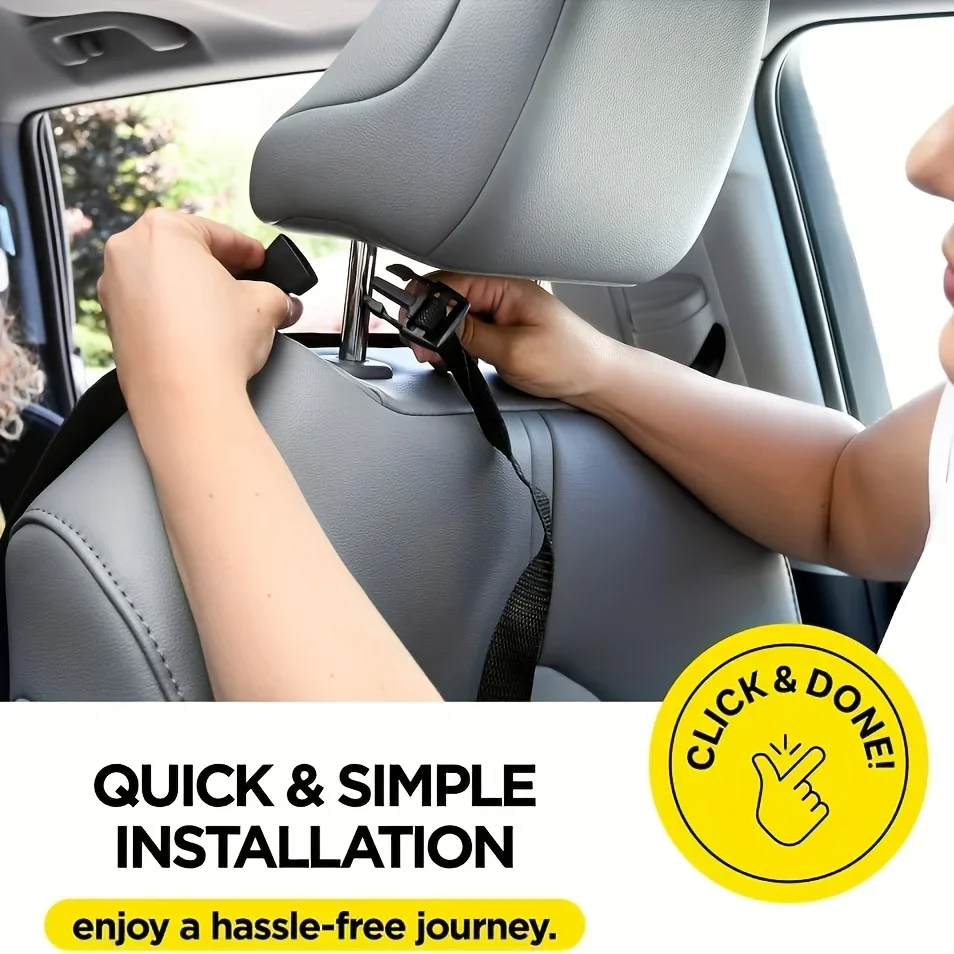 Waterproof Kids Back Seat Cover for Vehicles 6 Waterproof Kids Back Seat Cover for Vehicles - Image 6