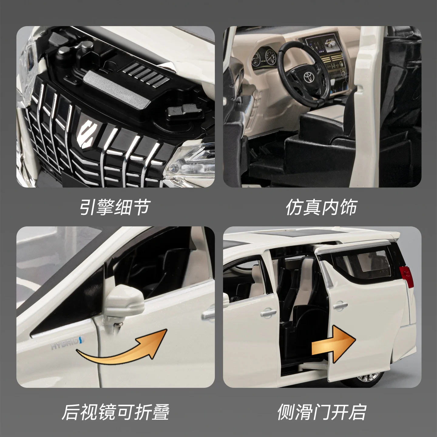 1:24 Alloy Metal RC Car with Remote 6 1:24 Alloy Metal RC Car with Remote - Image 6